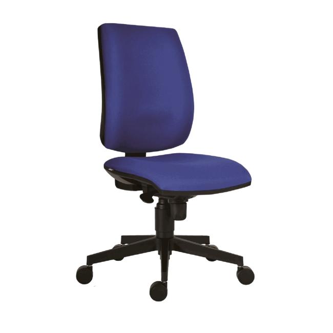Bürostuhl 1380 Flute/Rahat SYN D4 blau