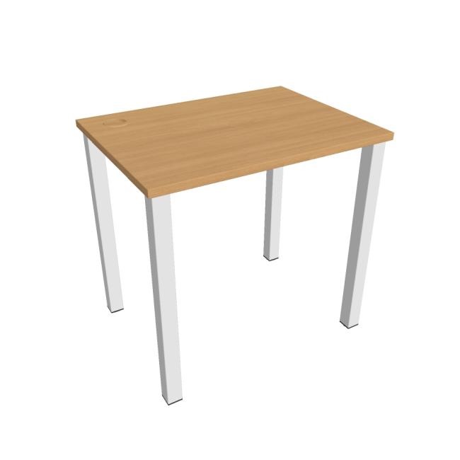 [ON804223] Schreibtisch Uni, 80x75,5x60 cm, Buche/Weiß