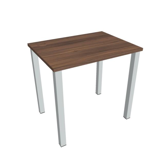 [ON804272] Schreibtisch Uni, 80x75,5x60 cm, Walnuss/Grau