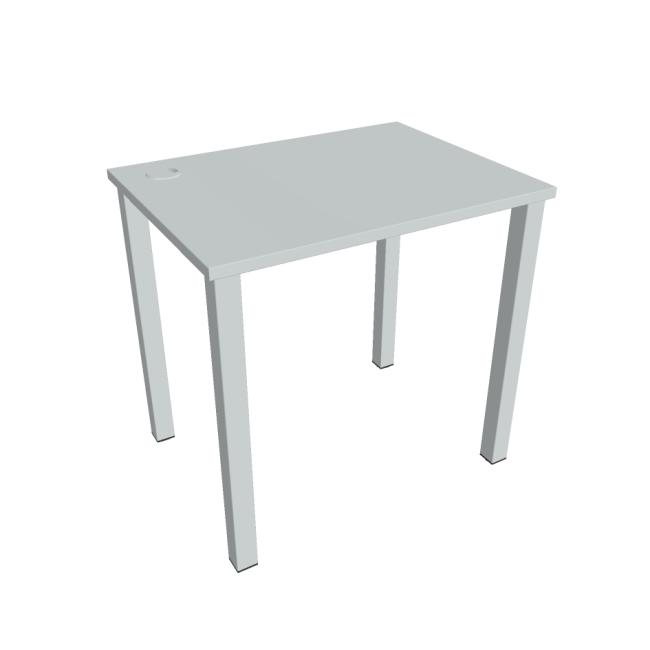 [ON804282] Schreibtisch Uni, 80x75,5x60 cm, grau/grau