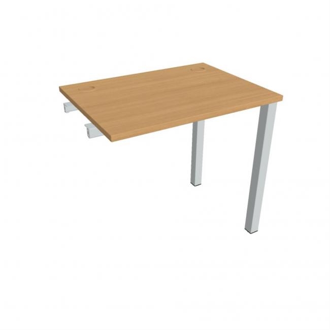 Uni-Werkbank für Längsverkettung, 80x75,5x60 cm, Buche/grau