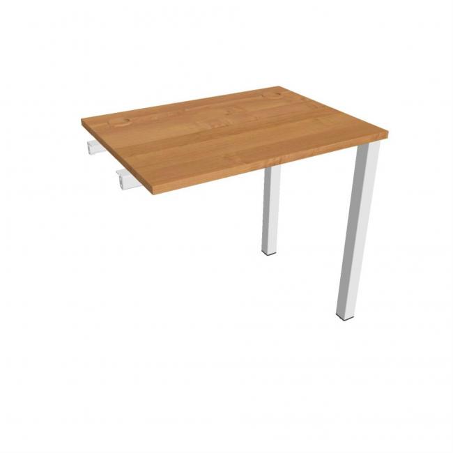 Uni-Werkbank für Längsverkettung, 80 x 75,5 x 60 cm, Erle/Weiß