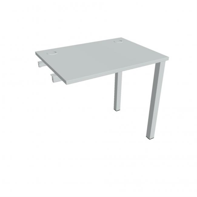 Uni-Werkbank für Längsverkettung, 80x75,5x60 cm, grau/grau