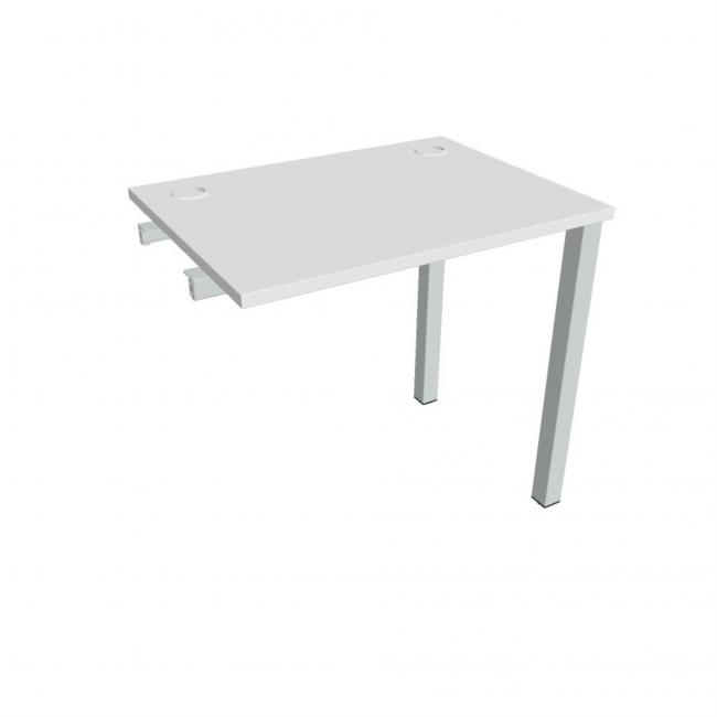 [ON804392] Uni-Werkbank für Längsverkettung, 80x75,5x60 cm, weiß/grau