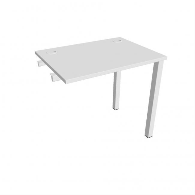 [ON804393] Uni-Werkbank für Längsverkettung, 80 x 75,5 x 60 cm, weiß/weiß