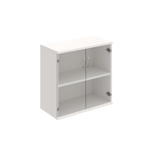 Stabiles Regal, 80 x 76,8 x 40 cm, weiß