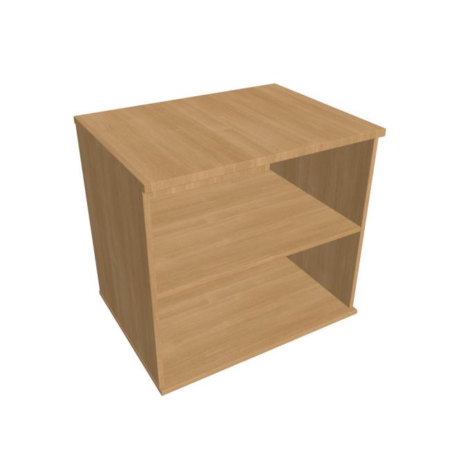 [ON809640] Hobis Tischanziehschrank, 80 x 75,5 x 60 cm, Eiche