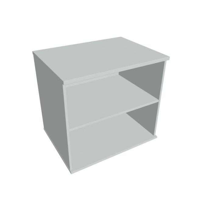 Hobis Tischanziehschrank, 80 x 75,5 x 60 cm, grau