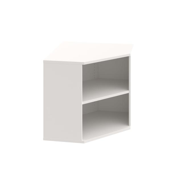 Stabiles Regal, 80 x 76,8 x 40 cm, weiß