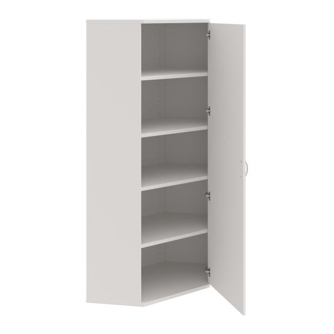 Regalschrank P Strong, 80 x 192 x 40 cm, weiß/weiß