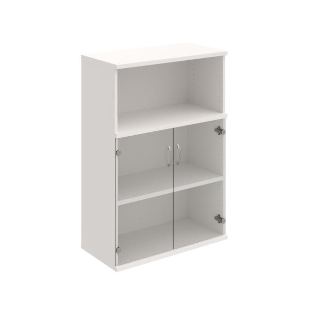 Stabiles Regal, 80 x 115,2 x 40 cm, weiß