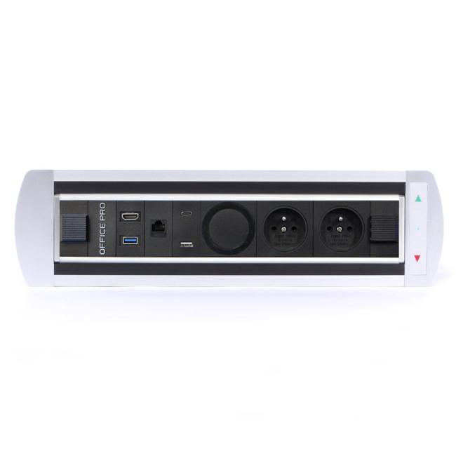 [ON900090] Vault 015 elektrisches Drehpanel, silber