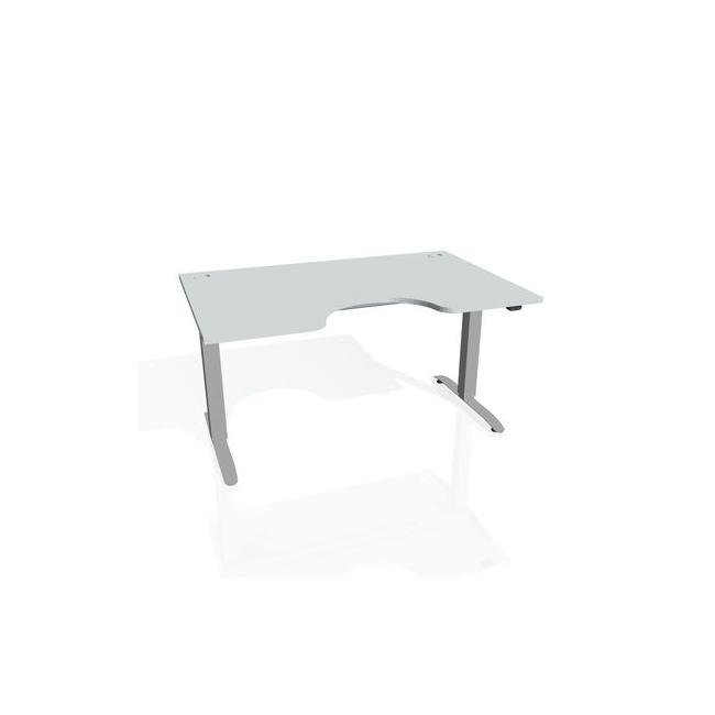 [ON916082] Motion Ergo Schreibtisch, ZO, 2S, 160x70,5-120,5x90 cm, grau/grau