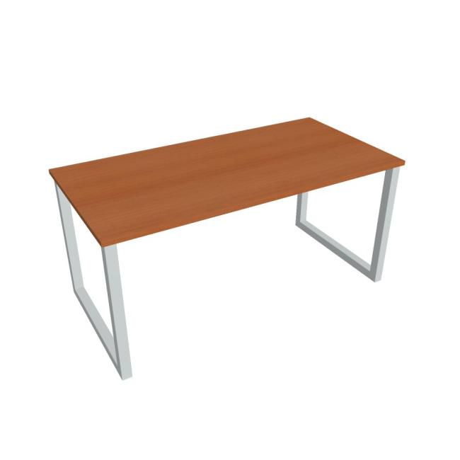 [ON918644] Konferenztisch UNI O, 160x75,5x80 cm, Kirsche/Grau