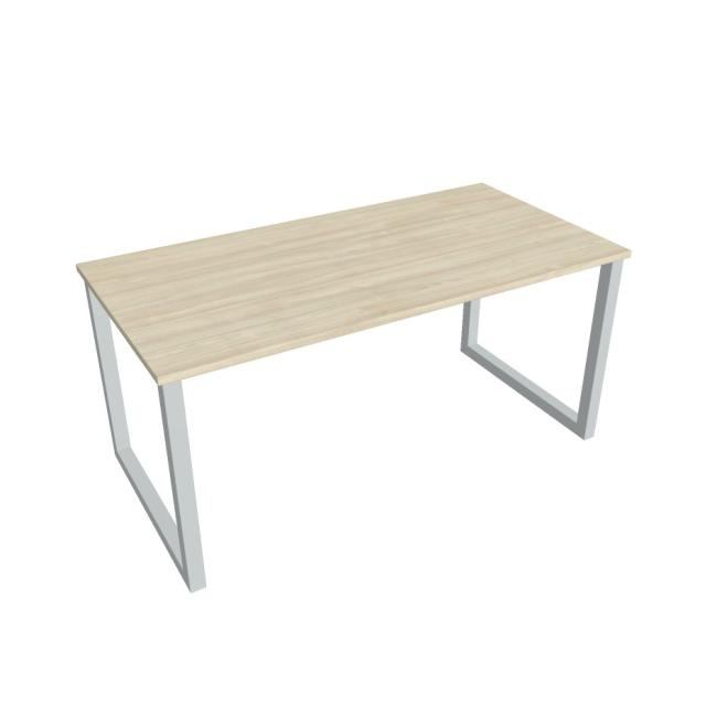 [ON918656] Konferenztisch UNI O, 160x75,5x80 cm, Akazie/Grau