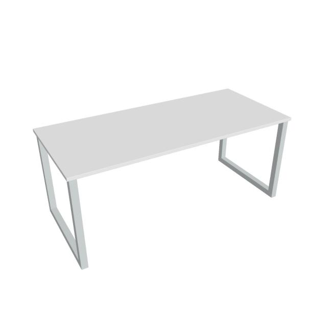 [ON918680] Besprechungstisch UNI O, 180x75,5x80 cm, weiß/grau