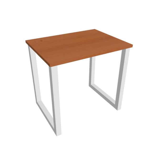 [ON918825] Schreibtisch UNI O, 80 x 75,5 x 60 cm, Kirsche/Weiß