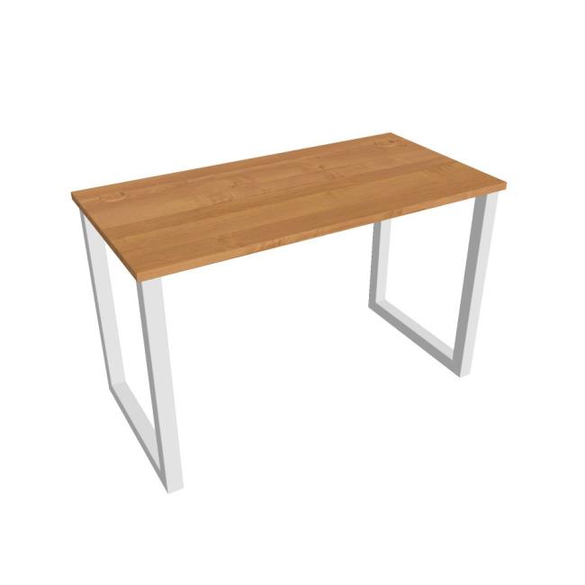 [ON918852] Schreibtisch UNI O, 120 x 75,5 x 60 cm, Erle/Weiß