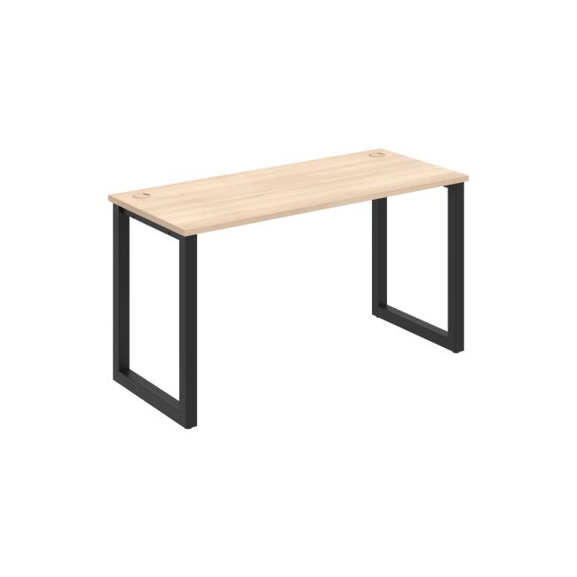 [ON918895] Schreibtisch UNI O, 140 x 75,5 x 60 cm, Akazie/Schwarz