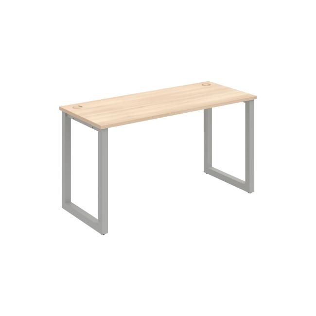 Schreibtisch UNI O, 140x75,5x60 cm, Akazie/Grau