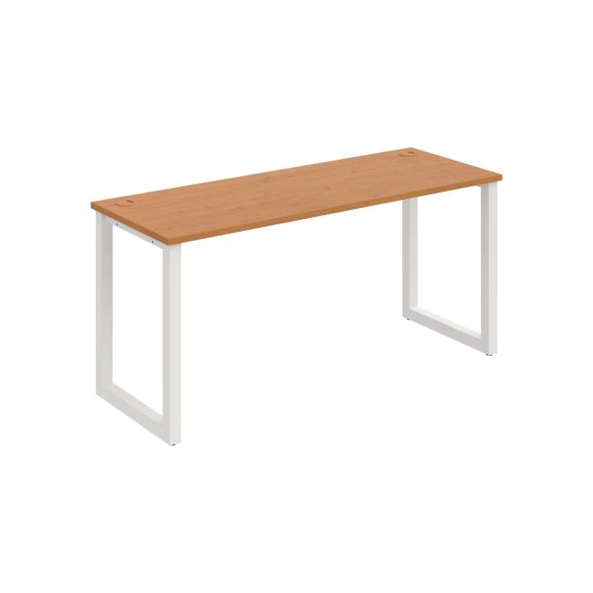 [ON918912] Schreibtisch UNI O, 160 x 75,5 x 60 cm, Erle/Weiß