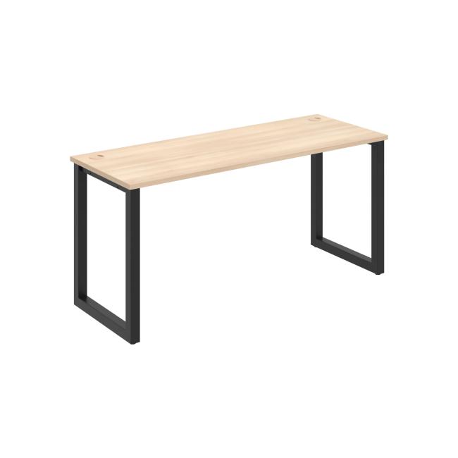 [ON918925] Schreibtisch UNI O, 160 x 75,5 x 60 cm, Akazie/Schwarz