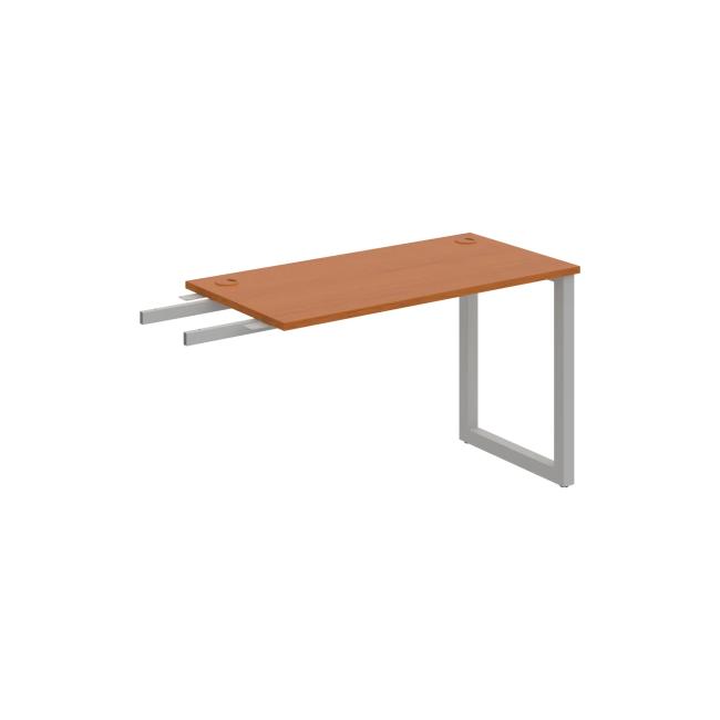 [ON919034] Schreibtisch UNI O, vertikal verbunden, 120x75,5x60 cm, Kirsche/Grau