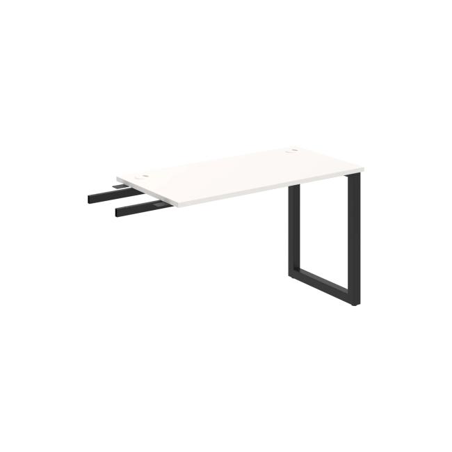 [ON919039] Schreibtisch UNI O, vertikal verbunden, 120x75,5x60 cm, weiß/schwarz