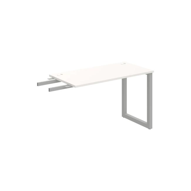 [ON919040] Schreibtisch UNI O, vertikal verbunden, 120x75,5x60 cm, weiß/grau
