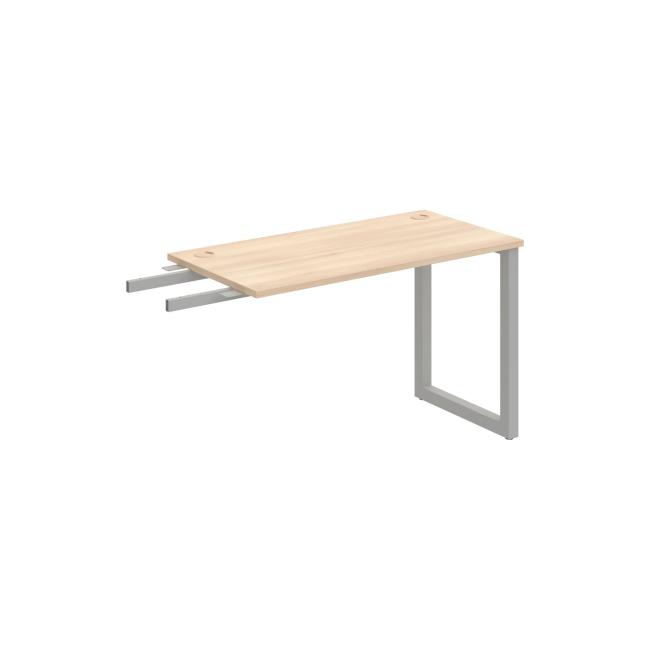 [ON919046] Schreibtisch UNI O, vertikal verbunden, 120x75,5x60 cm, Akazie/Grau