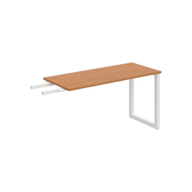 [ON919062] Schreibtisch UNI O, vertikal verbunden, 140 x 75,5 x 60 cm, Erle/Weiß