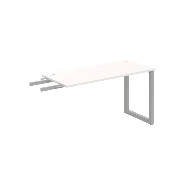 [ON919070] Schreibtisch UNI O, vertikal verbunden, 140x75,5x60 cm, weiß/grau