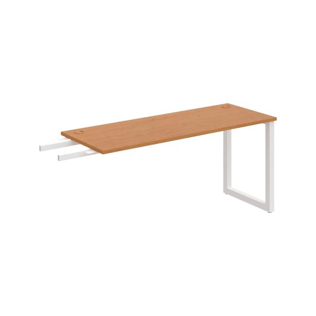 [ON919092] Schreibtisch UNI O, vertikal verbunden, 160 x 75,5 x 60 cm, Erle/Weiß