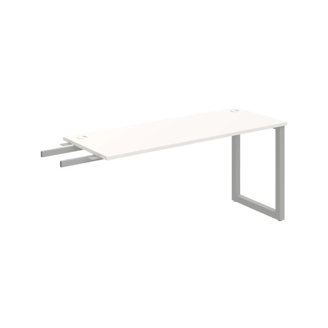[ON919100] Schreibtisch UNI O, vertikal verbunden, 160x75,5x60 cm, weiß/grau