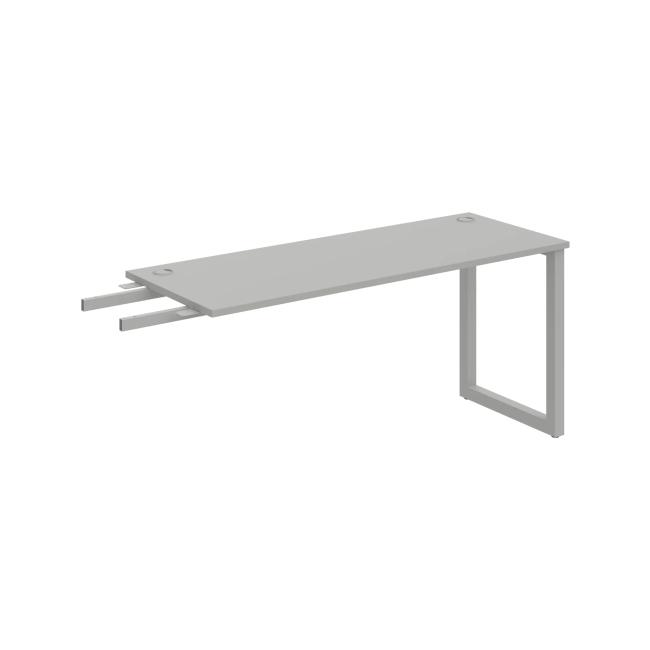 [ON919103] Schreibtisch UNI O, vertikal verbunden, 160x75,5x60 cm, grau/grau