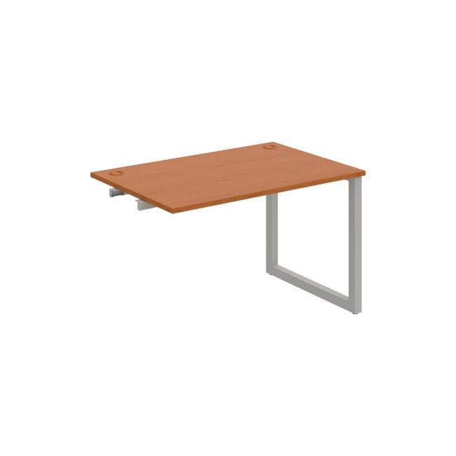 [ON919154] Werkbank UNI O, für Längsverkettung, 120x75,5x80 cm, Kirsche/Grau