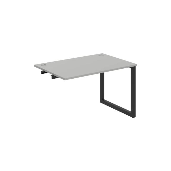 [ON919162] Werkbank UNI O, für Längsverkettung, 120x75,5x80 cm, grau/schwarz