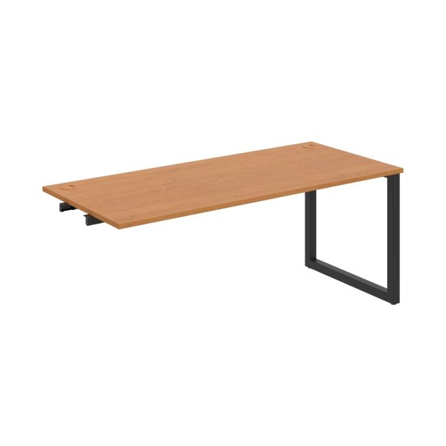 [ON919240] Werkbank UNI O, für Längsverkettung, 180x75,5x80 cm, Erle/schwarz