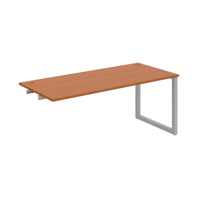 [ON919244] Werkbank UNI O, für Längsverkettung, 180x75,5x80 cm, Kirsche/Grau