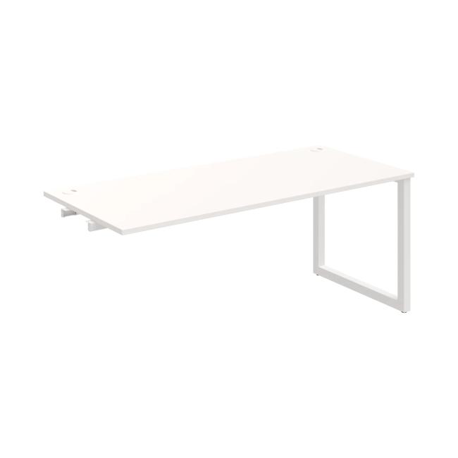 [ON919251] Werkbank UNI O, für Längsverkettung, 180x75,5x80 cm, weiß/weiß