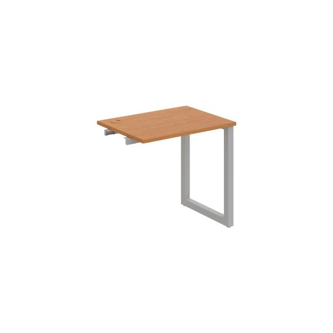 Werkbank UNI O, für Längsverkettung, 80x75,5x60 cm, Erle/Grau