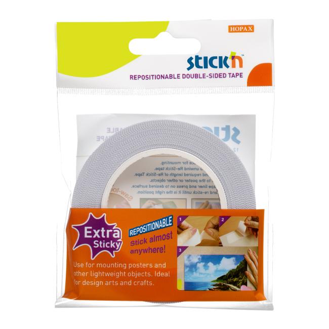 Stick'n Hopax Klebeband 25 mm x 12 m, doppelseitig ablösbar