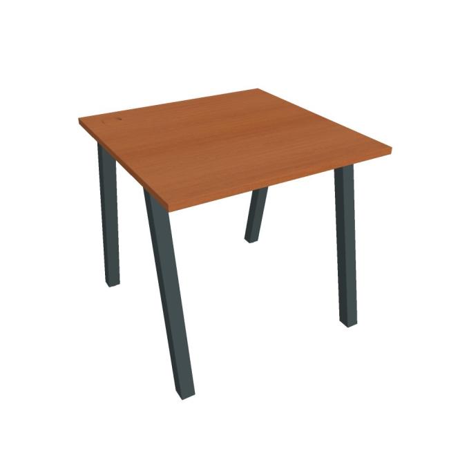 [ON919673] Schreibtisch UNI A, 80x75,5x80 cm, Kirsche/Schwarz