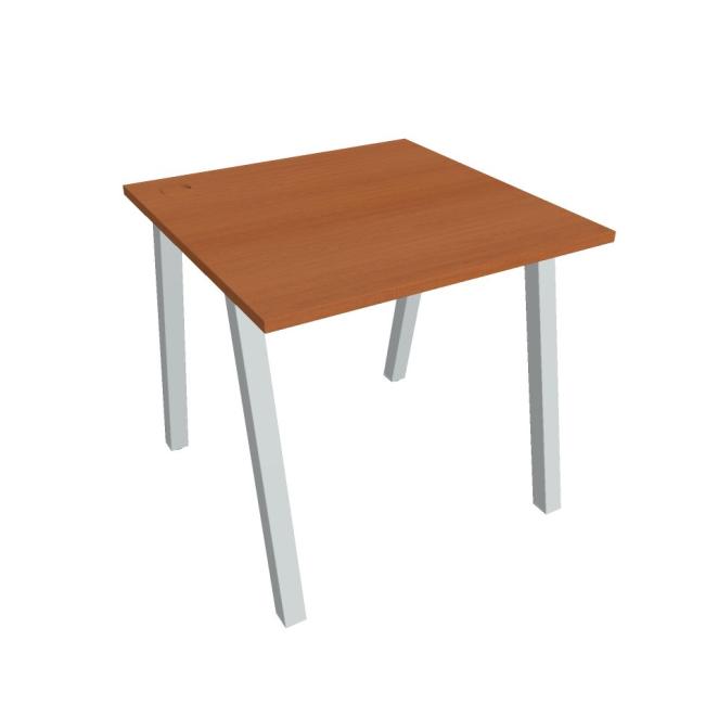 [ON919674] Schreibtisch UNI A, 80x75,5x80 cm, Kirsche/Grau