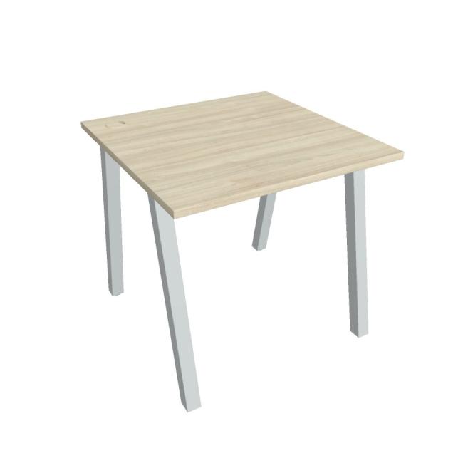 [ON919686] Schreibtisch UNI A, 80x75,5x80 cm, Akazie/Grau