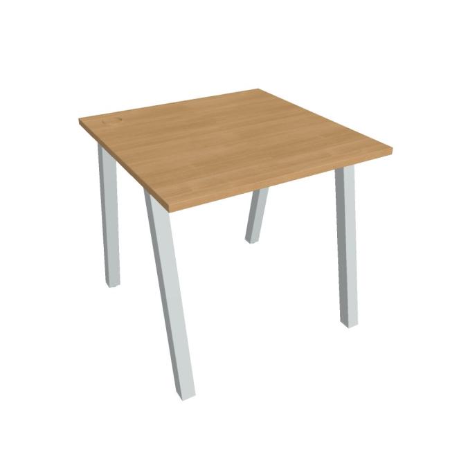 [ON919692] Schreibtisch UNI A, 80x75,5x80 cm, Eiche/Grau