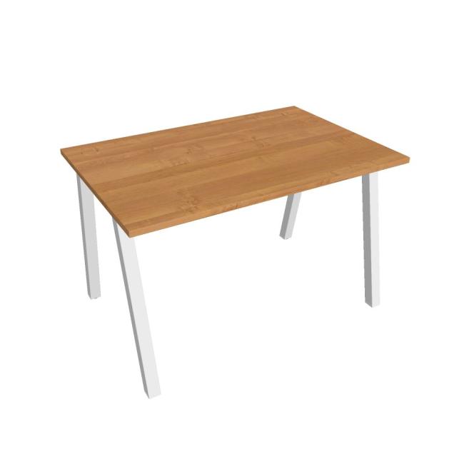 [ON919702] Schreibtisch UNI A, 120 x 75,5 x 80 cm, Erle/Weiß