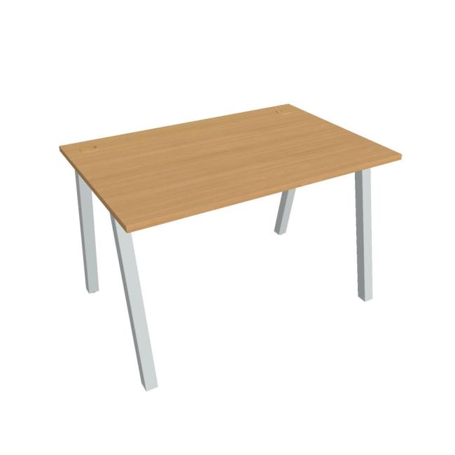 [ON919707] Schreibtisch UNI A, 120x75,5x80 cm, Buche/Grau