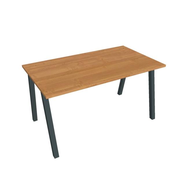[ON919730] Schreibtisch UNI A, 140 x 75,5 x 80 cm, Erle/Schwarz