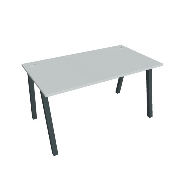 [ON919742] Schreibtisch UNI A, 140x75,5x80 cm, grau/schwarz
